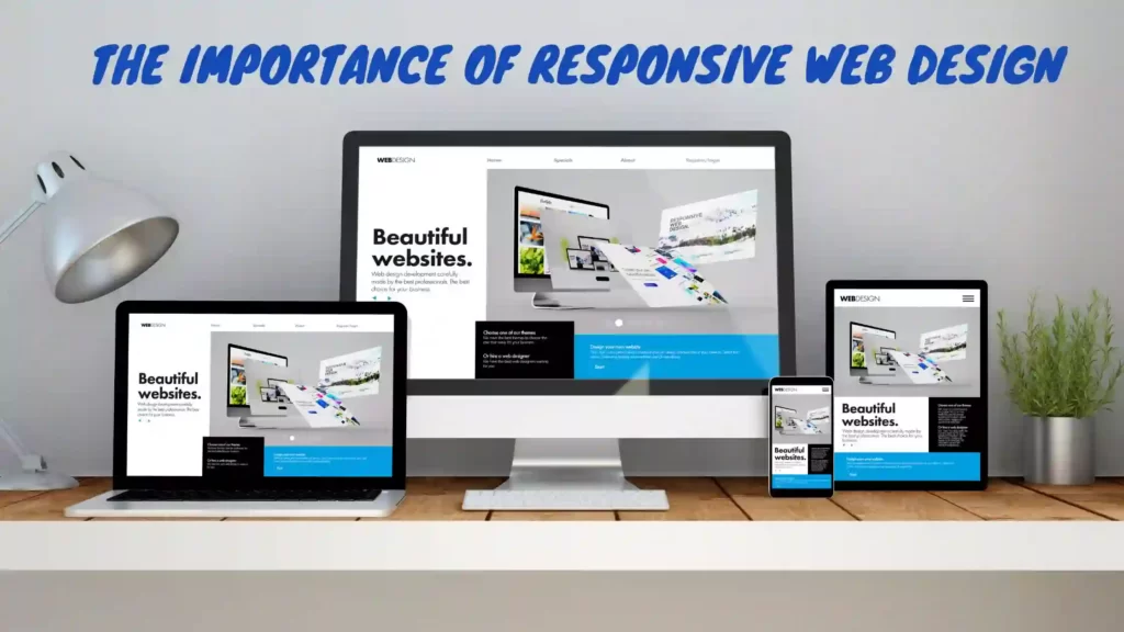 Responsive Web Design Workplace with Online Responsive Website Builder on Devices