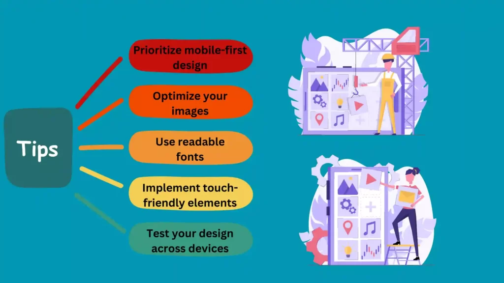 Tips for creating a mobile-friendly design