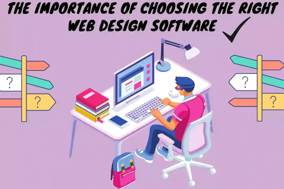 The Importance of Choosing the Right Web Design Software