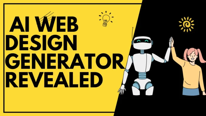 Yellow web Design ai generator Thumbnail-
